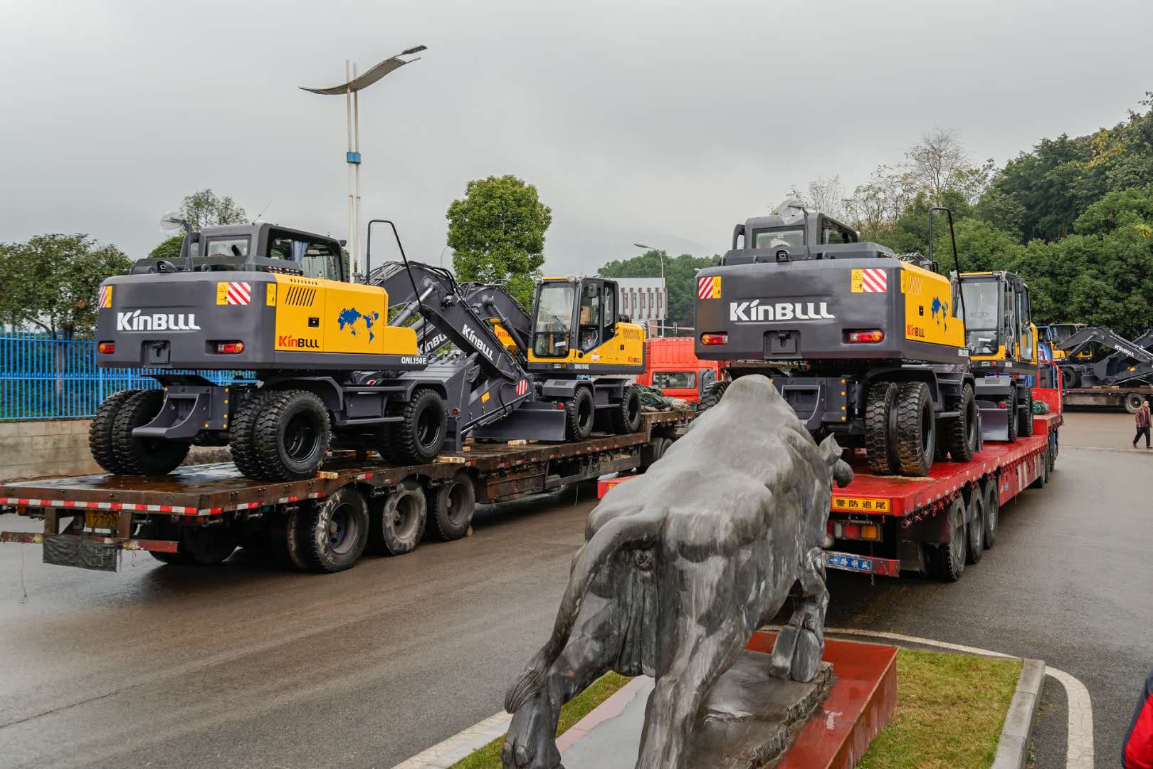 開門紅！2018年首批勤牛機械出嫁了